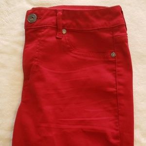 Maurices Red jegging